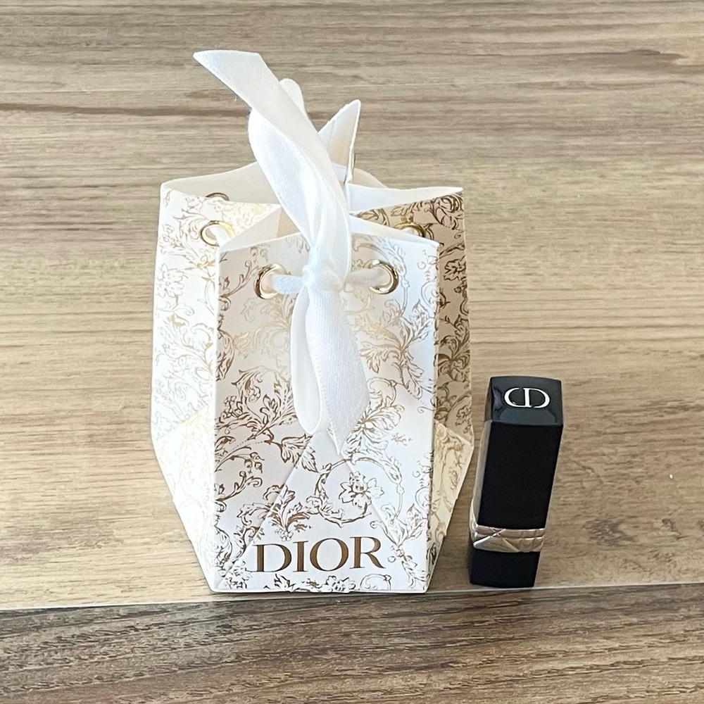 Brand New! Dior Limited Edition Rouge Lipstick 999 Mini Deluxe.